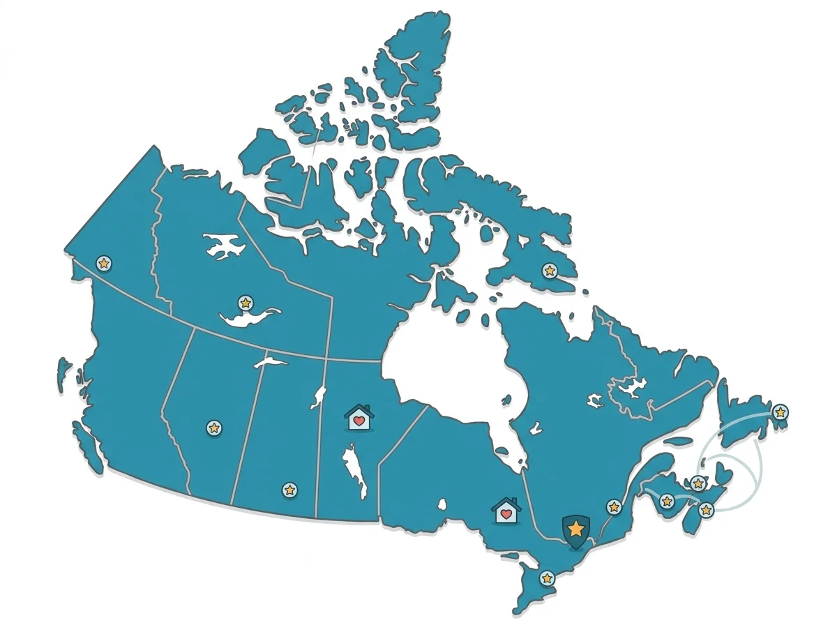 Provinces, Territories and Their Capitals