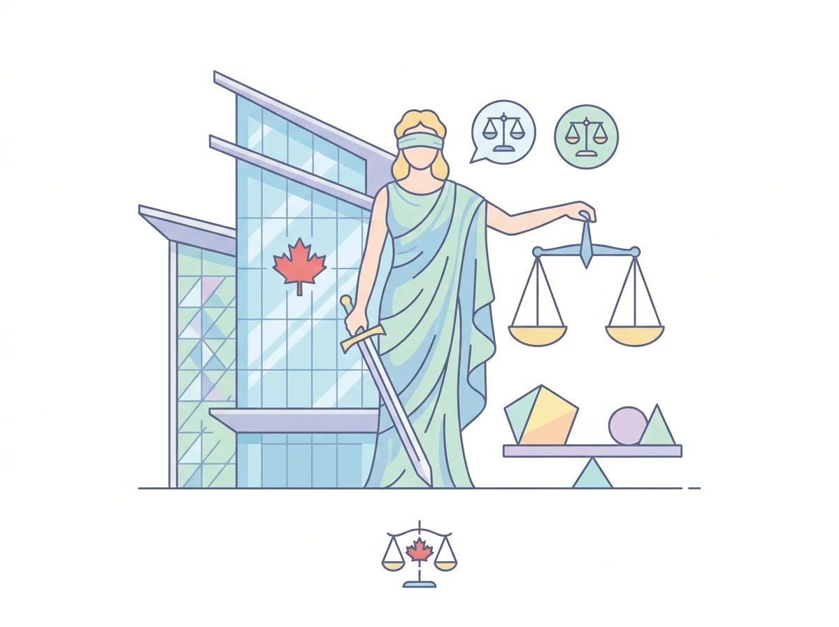 The Blindfolded Lady Justice
